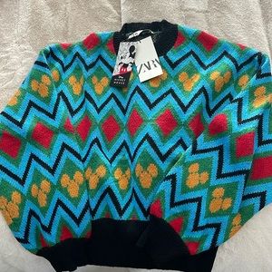 Zara Disney Mickey Mouse Sweater